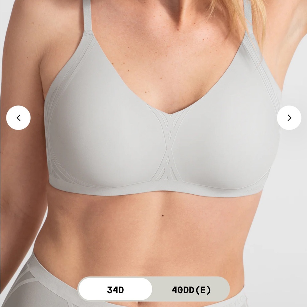 Honeylove Women's Sleek Silver Bra